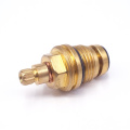 Brass core faucet cartridges